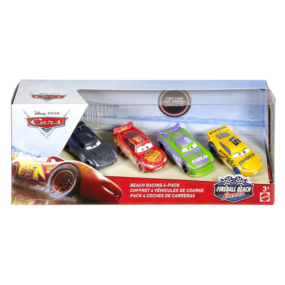 DISNEY CARS 3 DIECAST - Fireball Beach Racing 4-pack