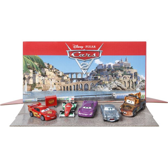 DISNEY CARS 2 DIECAST - Porto Corsa 5-Pack collection