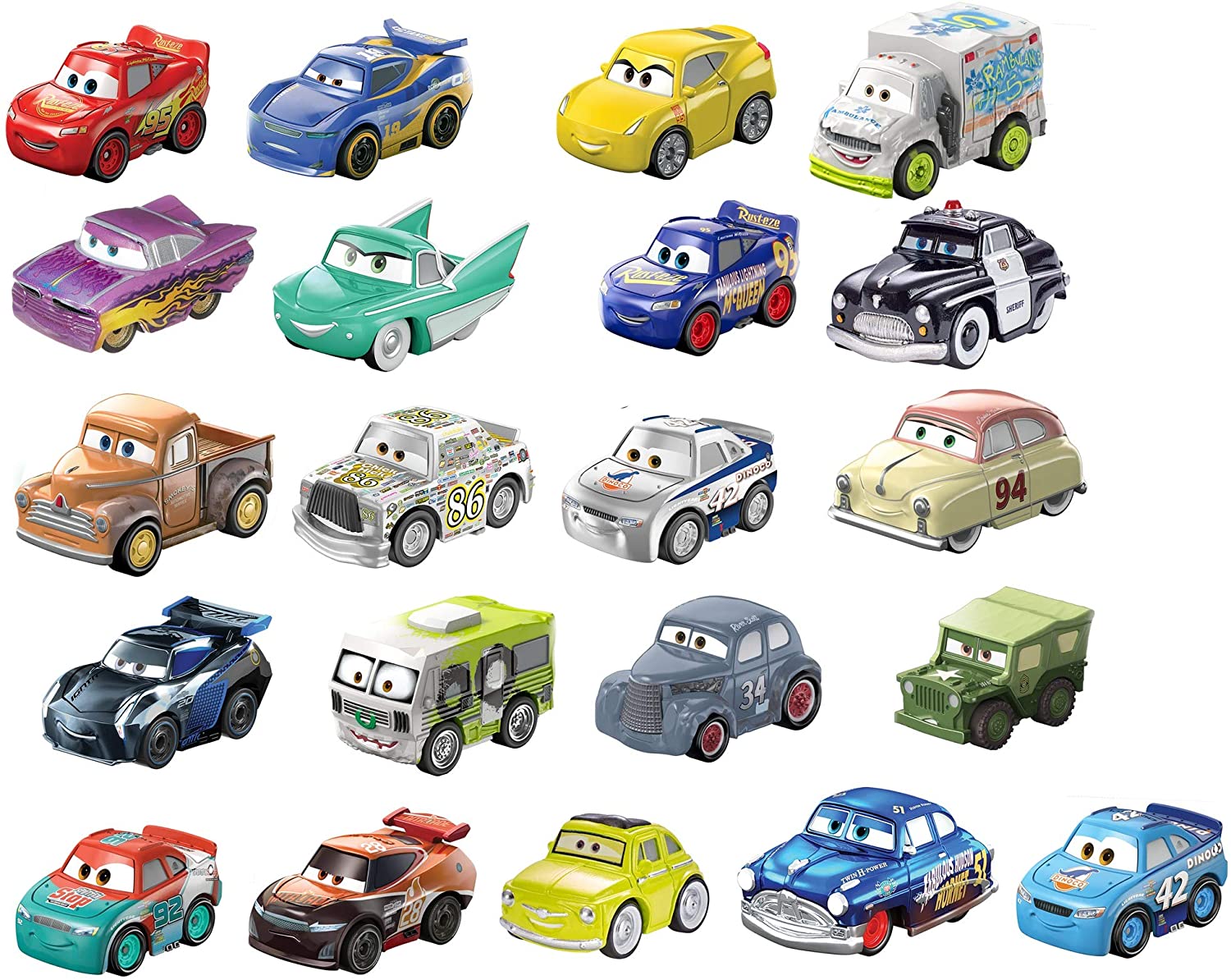 Cars Mini Racers Set