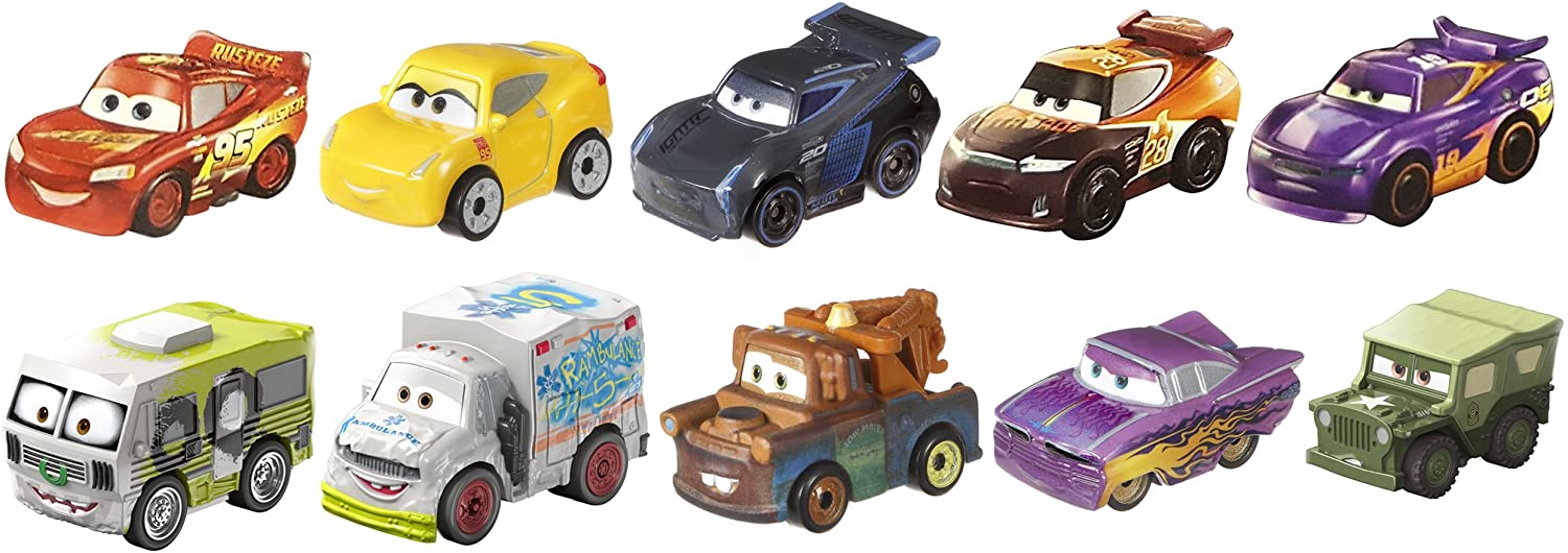 Cars mini racers 10 pack online