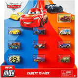 DISNEY CARS Mini Racers - Classic Variety 10 Pack