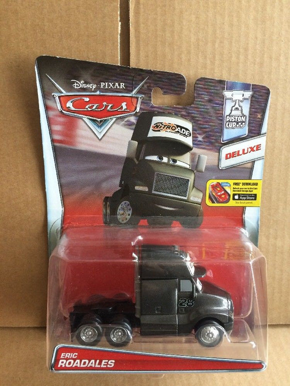 DISNEY CARS DELUXE DIECAST - Eric Roadales - Nitroade Semi - Cab