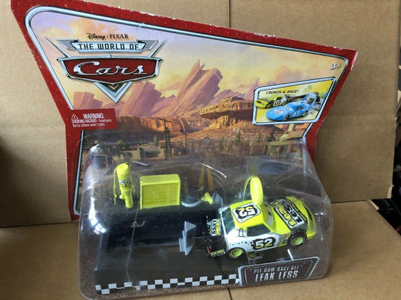 DISNEY CARS DIECAST - Leakless with Pit Row Race Off Launcher