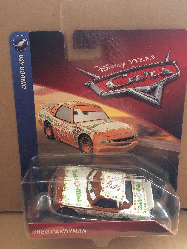 Disney Pixar shops Cars Greg Candyman #101 Tach-O-Mint