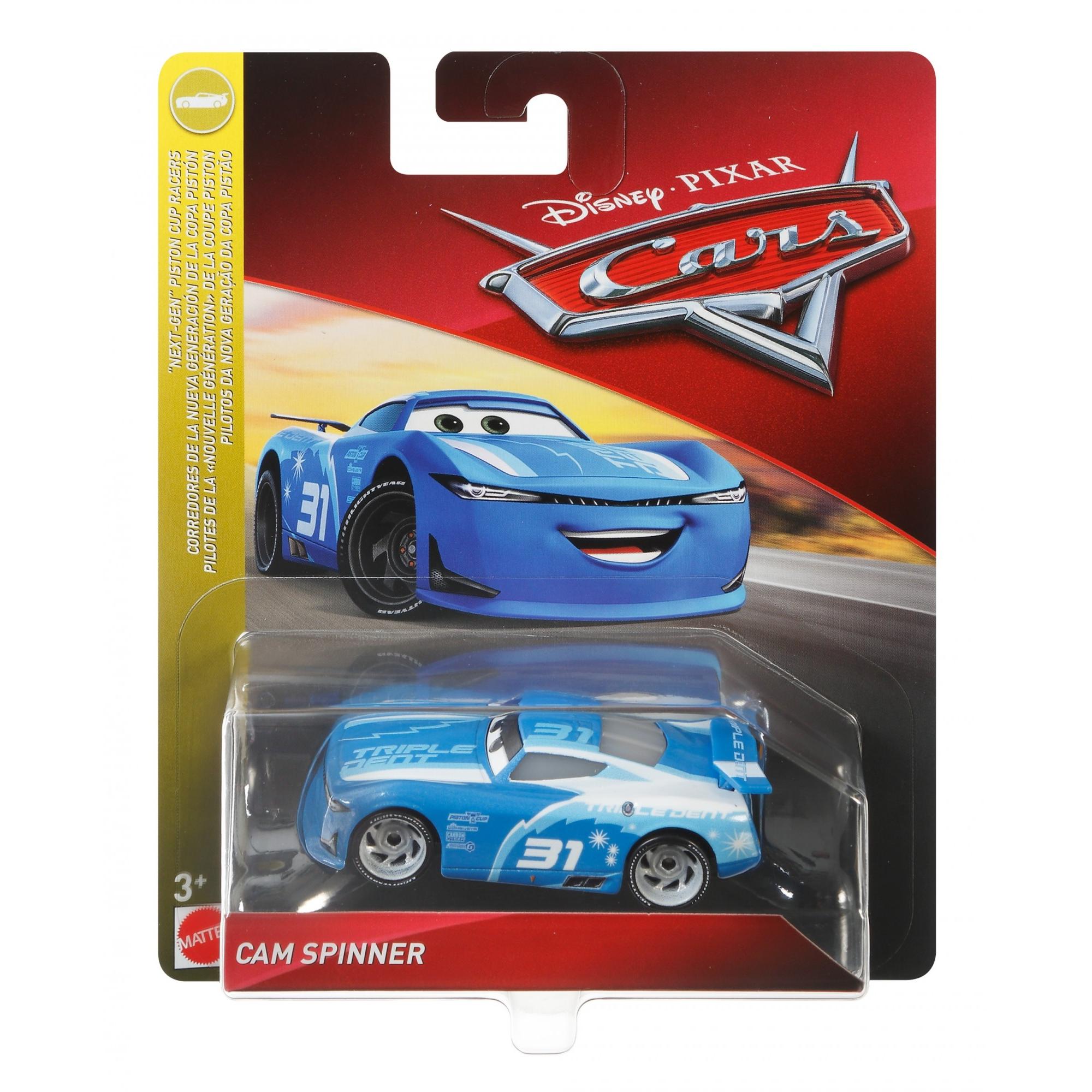 DISNEY CARS 3 DIECAST - Cam Spinner Next Gen Triple Dent