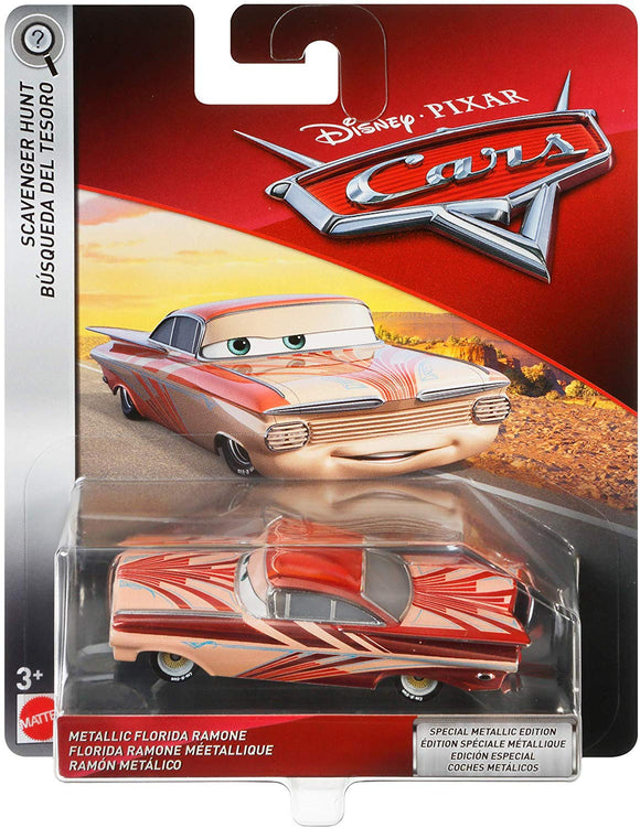 DISNEY CARS DIECAST - Scavenger Hunt Metallic Florida Ramone