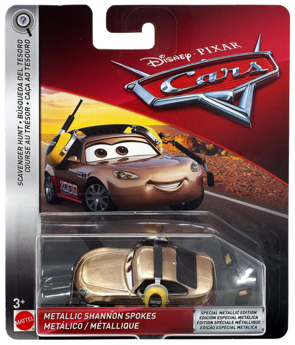 DISNEY CARS 3 DIECAST - Scavenger Hunt Shannon Spokes