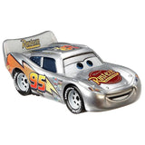 DISNEY CARS DIECAST - Silver Collection Lightning McQueen