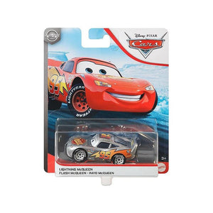 DISNEY CARS DIECAST - Silver Collection Lightning McQueen