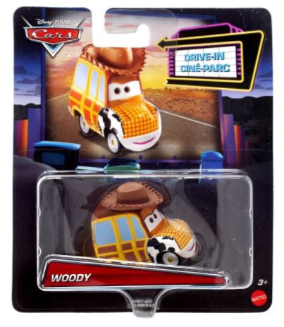 DISNEY CARS DIECAST Pixar Drive-In Series - Woody