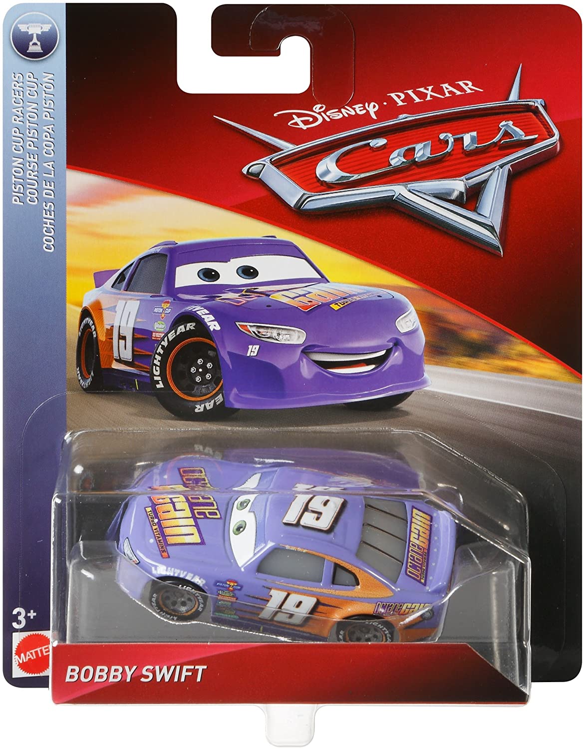 DISNEY CARS 3 DIECAST Bobby Swift aka Octane Gain Gemdans