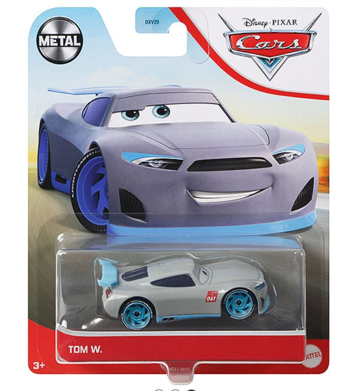 DISNEY CARS 3 DIECAST - Trainee 61 - Tom W