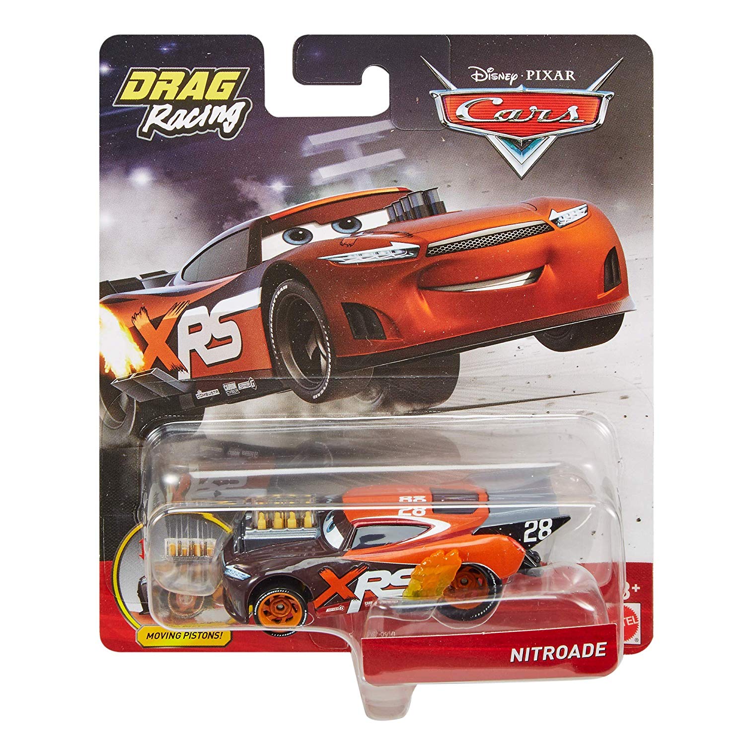DISNEY CARS DIECAST - XRS Drag Racing Nitroade