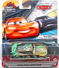 DISNEY CARS DIECAST - Endurance Racer Sheldon Shifter