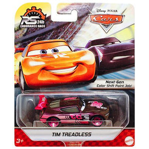 DISNEY CARS DIECAST - Endurance Racer Tim Treadless
