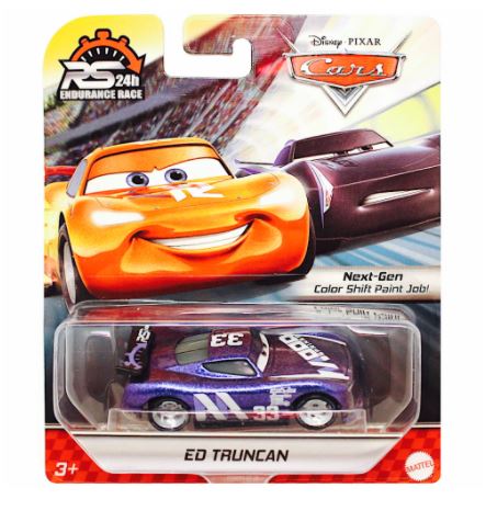 DISNEY CARS DIECAST - Endurance Racer Ed Truncan