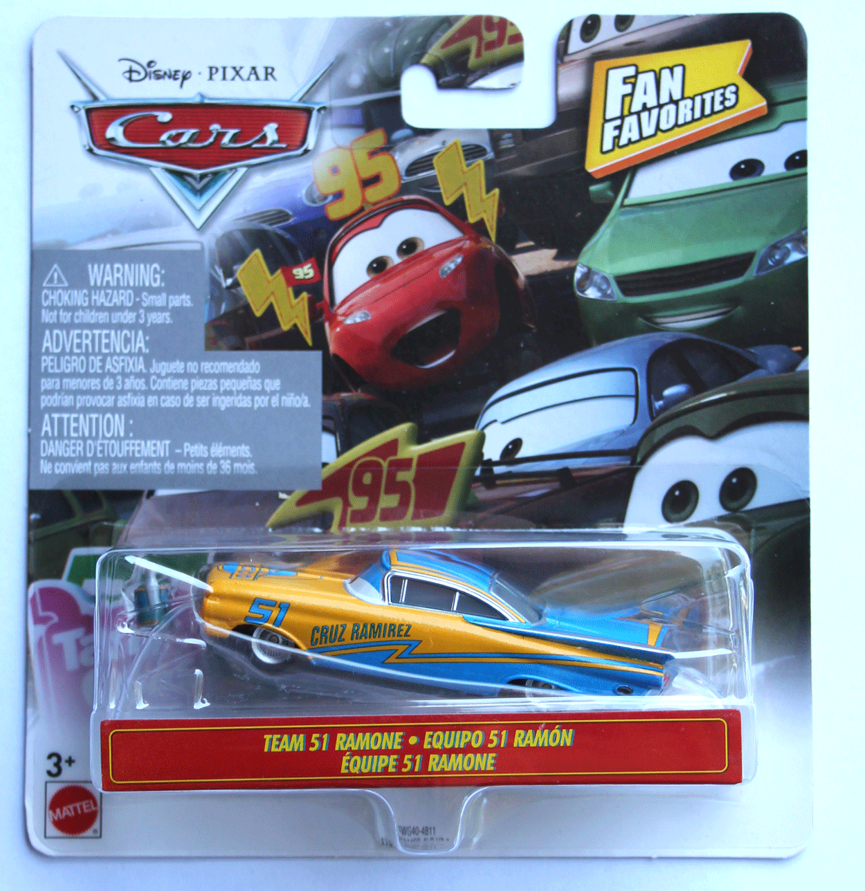 DISNEY CARS DIECAST - 51 Fan Ramone