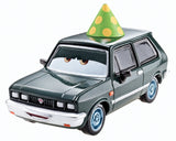 DISNEY CARS DIECAST - Alexander Hugo with Party Hat