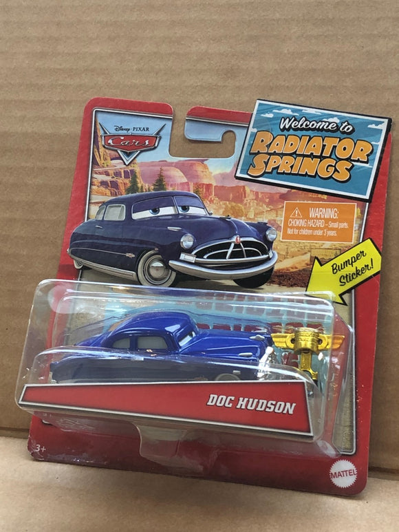 DISNEY CARS DIECAST - Welcome to Radiator Springs Doc Hudson with Piston Cup