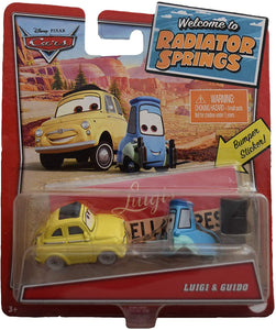 DISNEY CARS DIECAST - Welcome to Radiator Springs Luigi and Guido