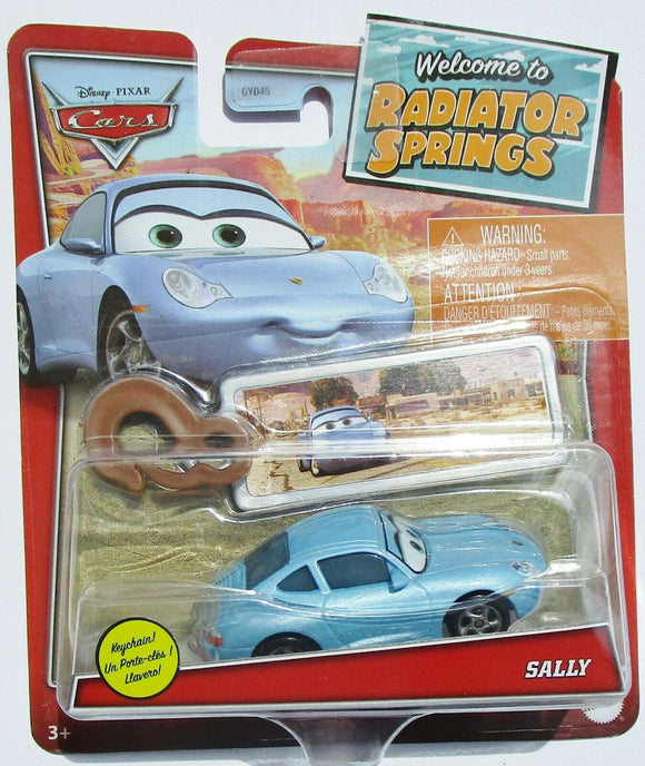 DISNEY CARS DIECAST - Welcome to Radiator Springs Sally with keychain