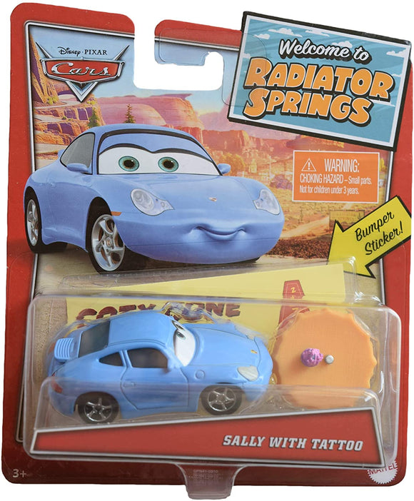 DISNEY CARS DIECAST - Welcome to Radiator Springs Sally with Tattoo
