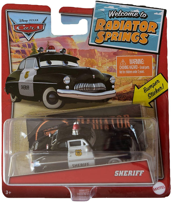 DISNEY CARS DIECAST - Welcome to Radiator Springs Sheriff