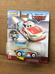 DISNEY CARS DIECAST - XRS Rocket Racing Paul Conrev