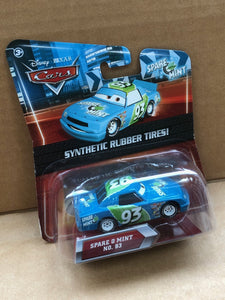 DISNEY CARS DIECAST - Spare O Mint with Synthetic Rubber Tires