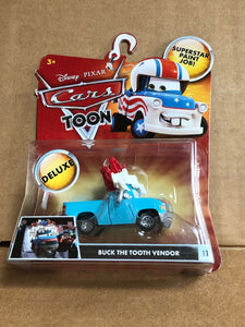 DISNEY CARS TOONS DELUXE DIECAST - Buck the Tooth Vendor