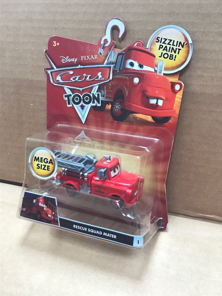 DISNEY CARS TOONS DIECAST - Rescue Squad Mater – Gemdans