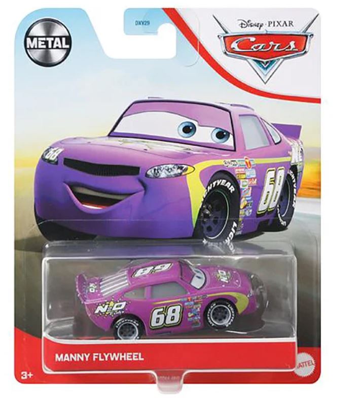 DISNEY CARS DIECAST - N20 Cola No.68 aka Manny Flywheel – Gemdans