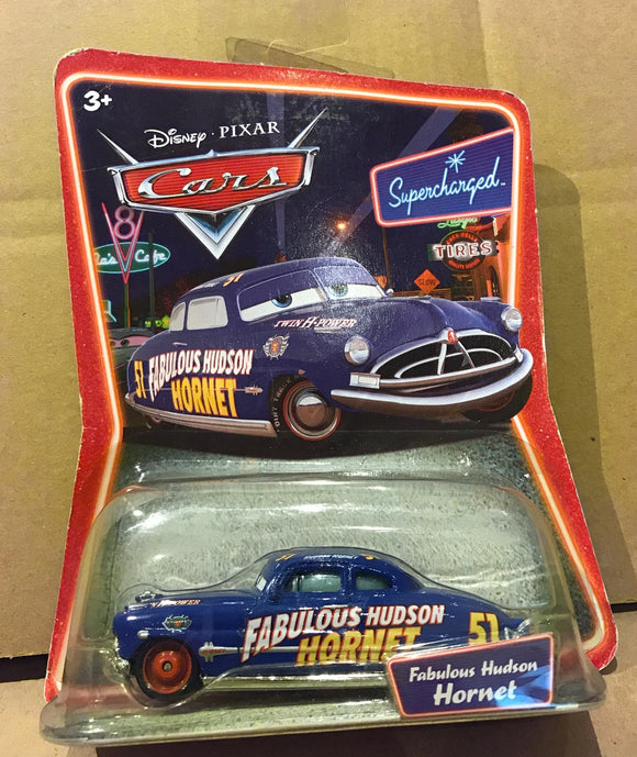 DISNEY CARS DIECAST - Fabulous Hudson Hornet with Red Wheels