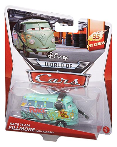 DISNEY CARS DIECAST - Race Team Fillmore With Headset