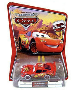 DISNEY CARS DIECAST - Lightning McQueen with Bumper Stickers