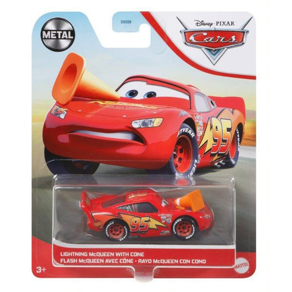 DISNEY CARS DIECAST - Lightning McQueen With Cone