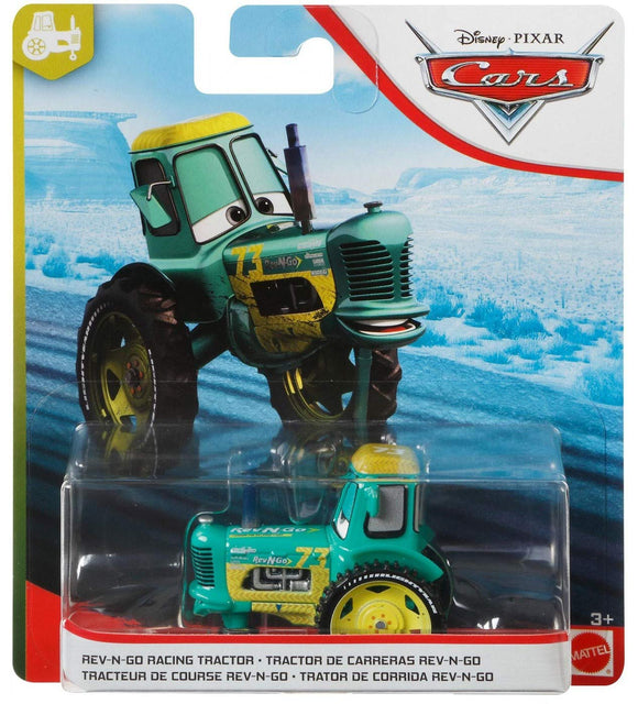 DISNEY CARS 3 DIECAST - Rev N Go Tractor