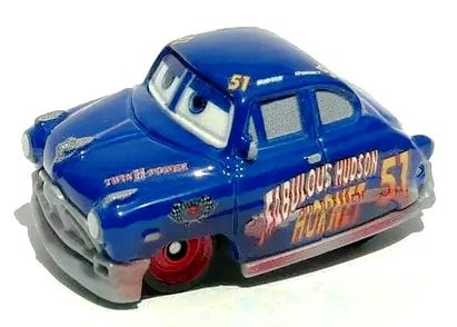 DISNEY CARS DIECAST - 2023 Blind Box Mini Racers No 34 - Fabulous Hudson Hornet