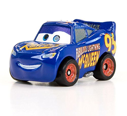 DISNEY CARS DIECAST - 2023 Blind Box Mini Racers No 17 - Fabulous Lightning McQueen