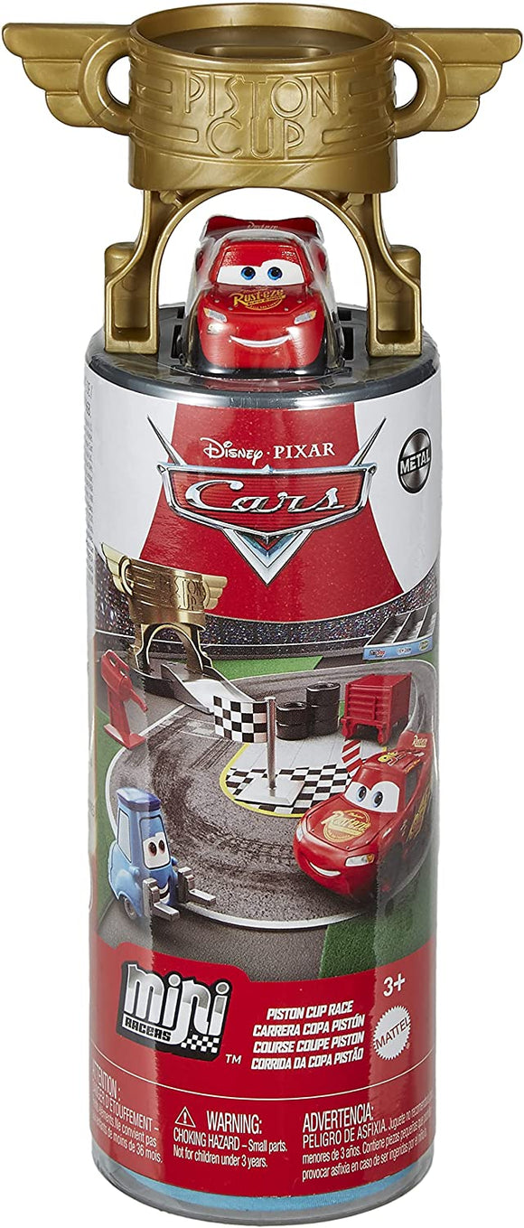 DISNEY CARS MINI RACERS - On the Go Piston Cup Race Playset