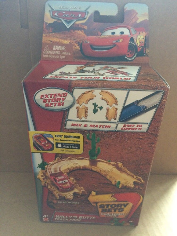 DISNEY CARS  - Willy's Butte Track Pack - Extend Story Sets
