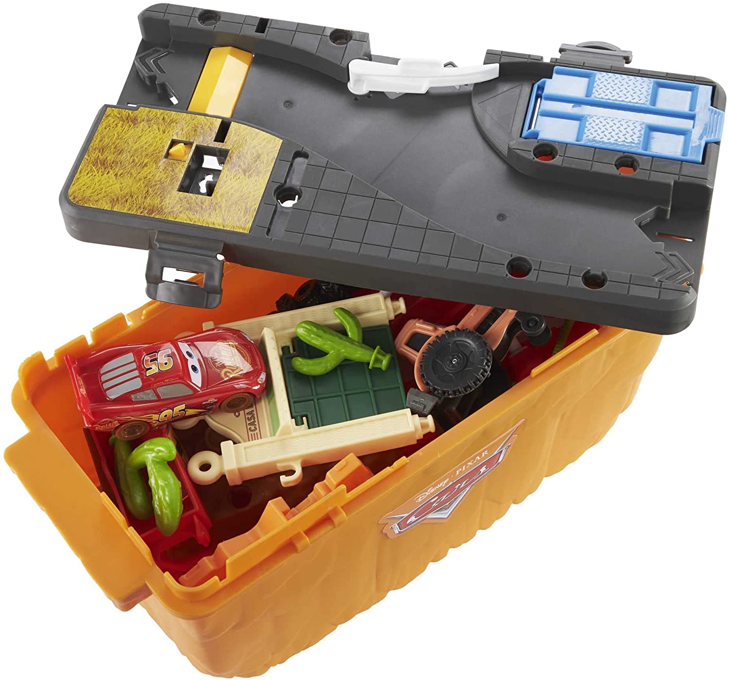 DISNEY CARS - Race and Go Playset