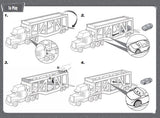 DISNEY CARS - Mack Transporter with 3 cars