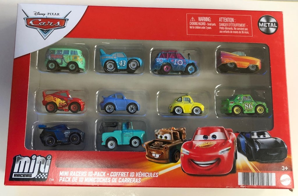 DISNEY CARS Mini Racers - 10 Pack with Radiator Springs Ramone – Gemdans