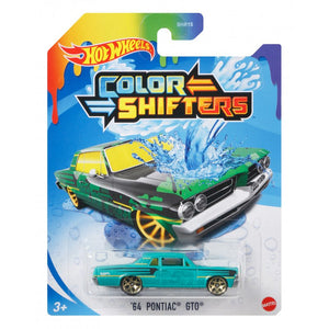 HOT WHEELS Colour Shifters - 64 Pontiac GTO