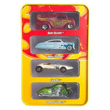 HOT WHEELS DIECAST - Since 68 Originals - 4 Car Collectors Tin