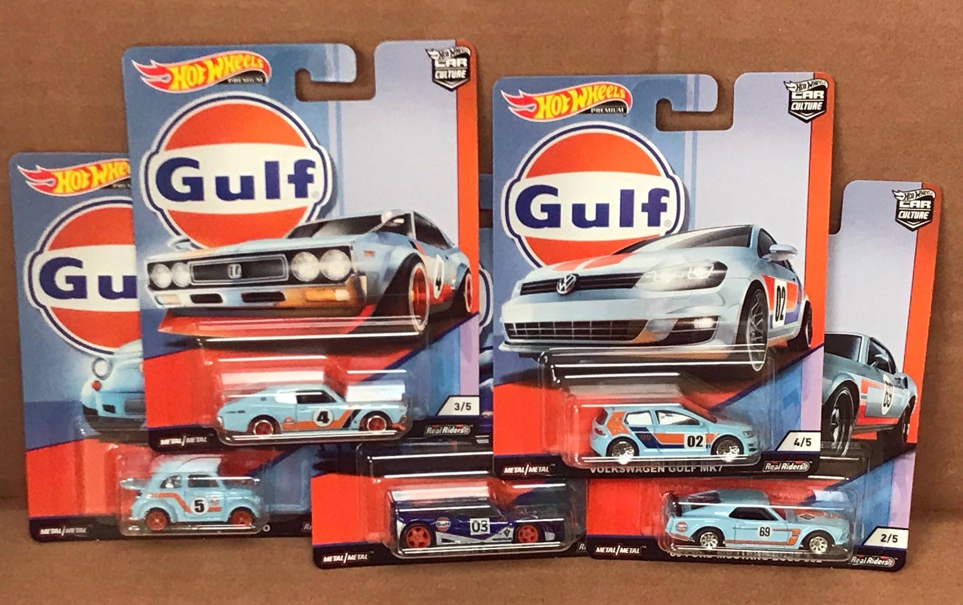 Hot wheels discount gulf set
