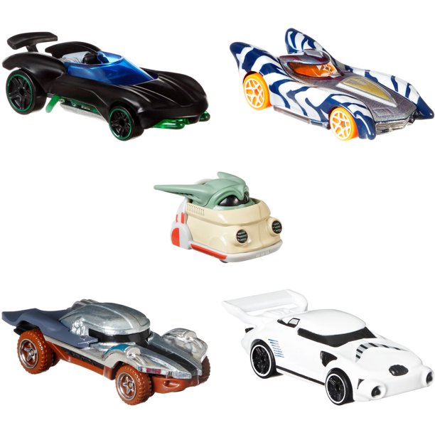 HOT WHEELS DIECAST - Star Wars The Mandalorian box set of 5