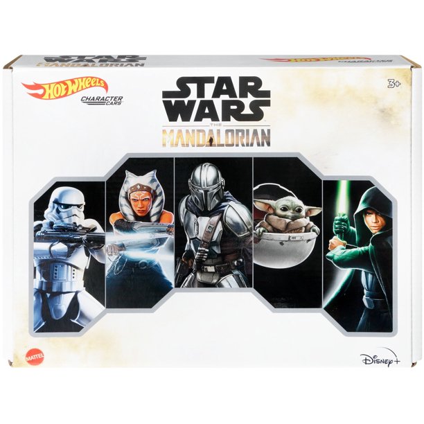HOT WHEELS DIECAST - Star Wars The Mandalorian box set of 5