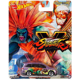 HOT WHEELS DIECAST - Real Riders Pop Culture - Street Fighter set of 5